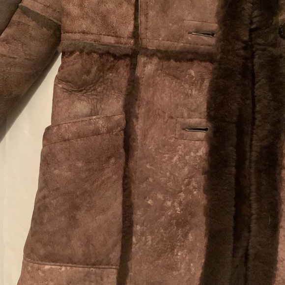 (HP)Sheepskin shearling 1970s VINTAGE - Picture 4 of 12